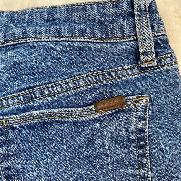 Joe’s Jeans Womens Mid Rise Midi Cuffed Hem Jean Shorts Size 28 Dark Wash Denim - Picture 8 of 10